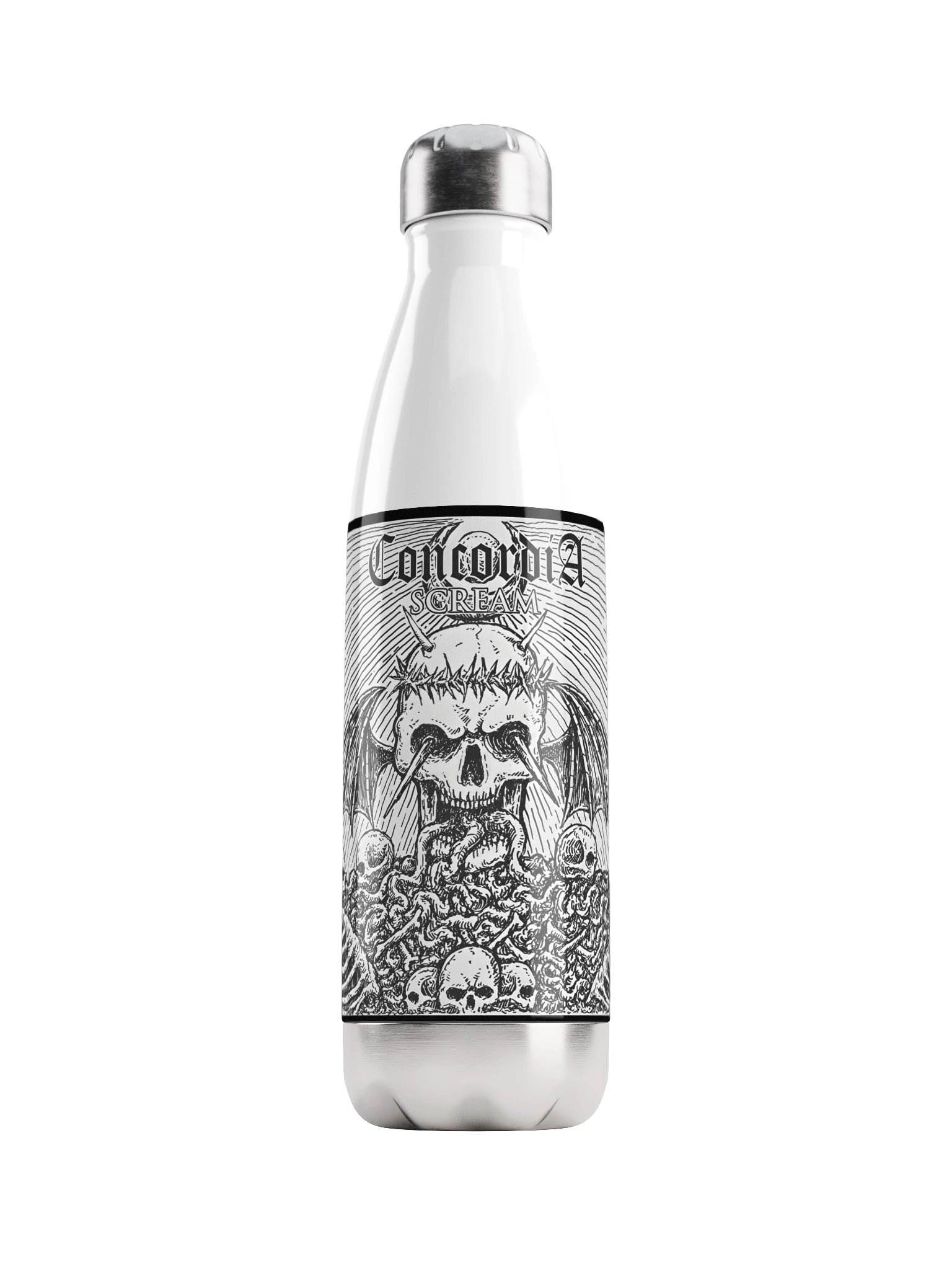 Steel bottle - Scream product image (1)
