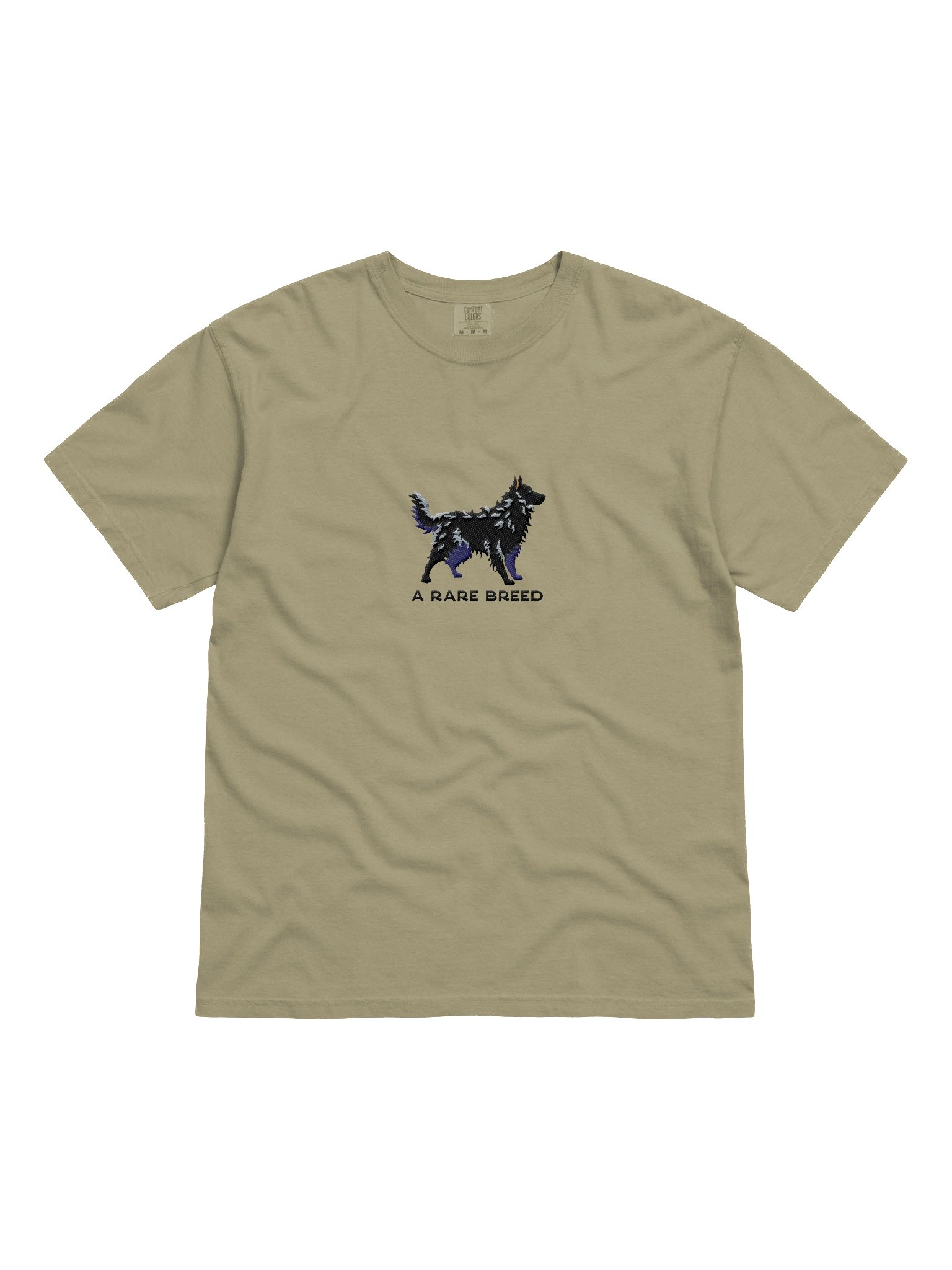 A Rare Breed T-Shirt(Embroidered) of a Hungarian Mudi(Black) product image (4)