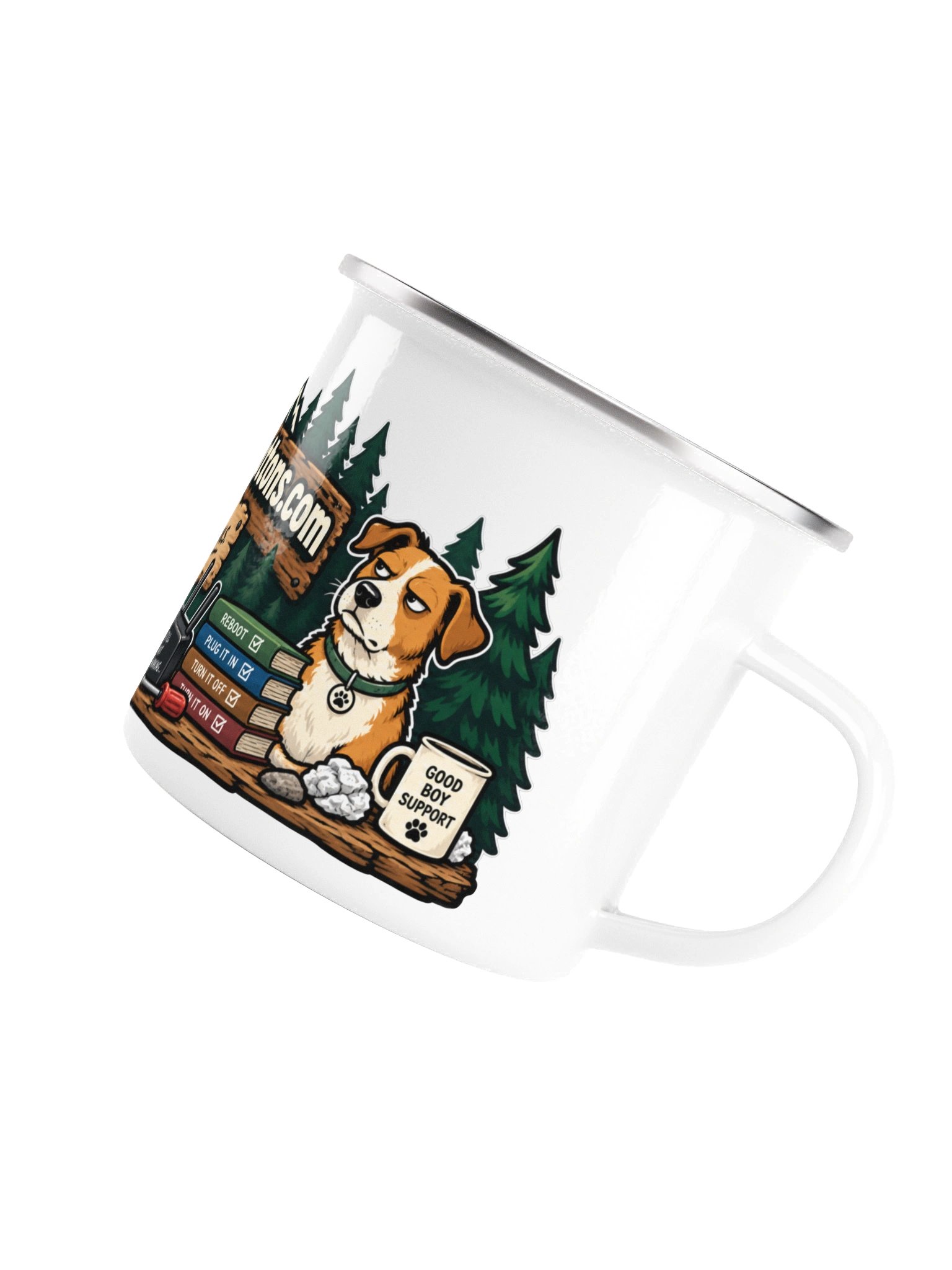 PATB Sasquatch Enamel Camp Mug product image (5)