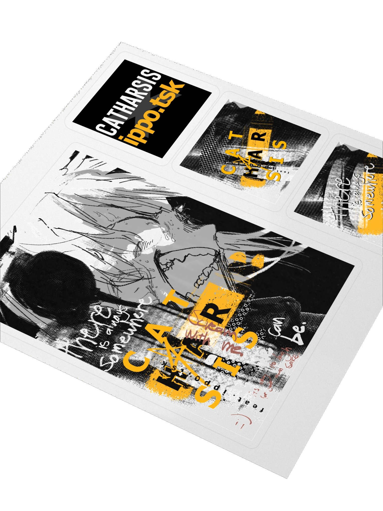 Catharsis x ippo.tsk Sticker Sheet product image (3)