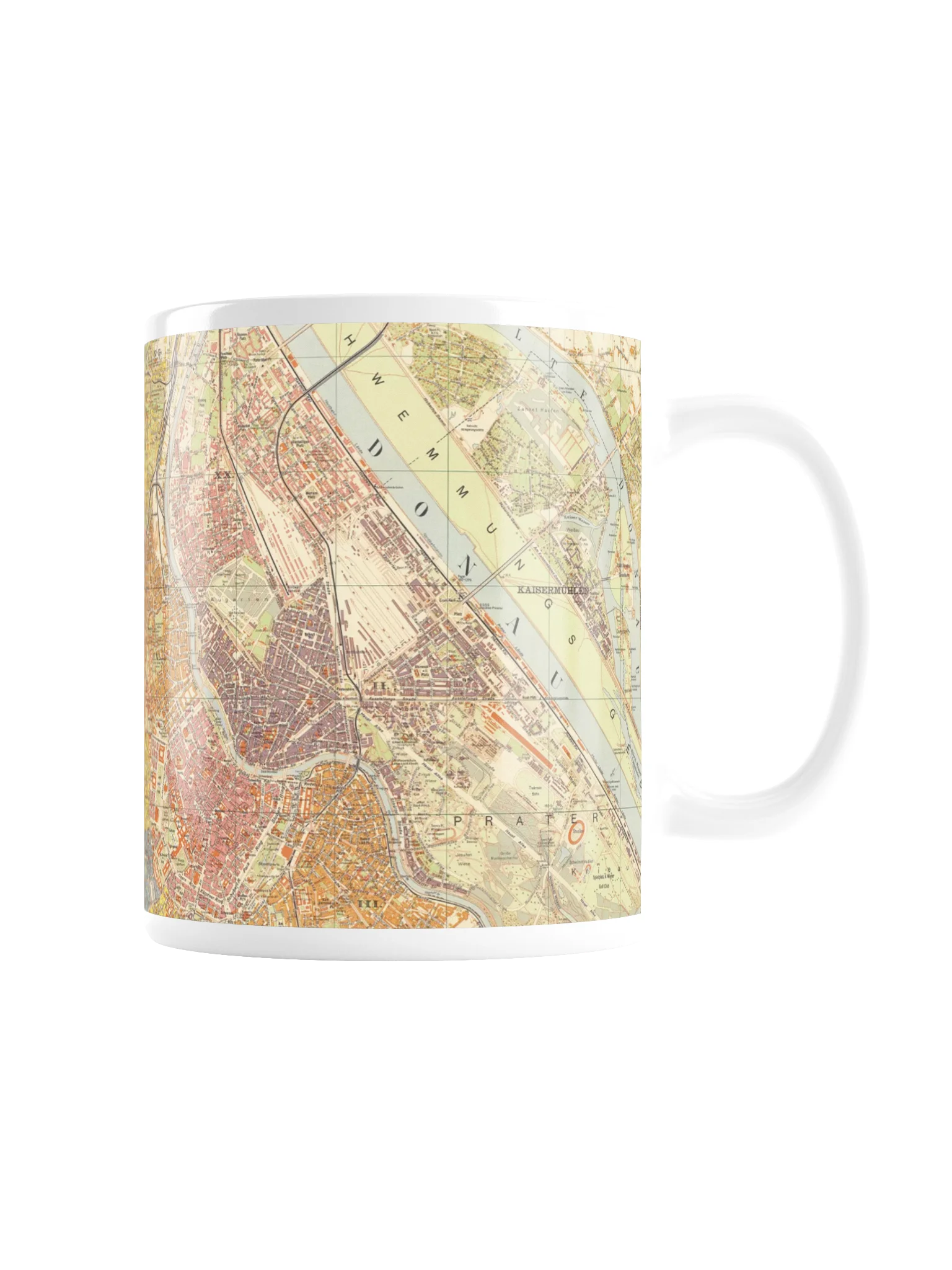 The Vienna City Map Mug product image (3)