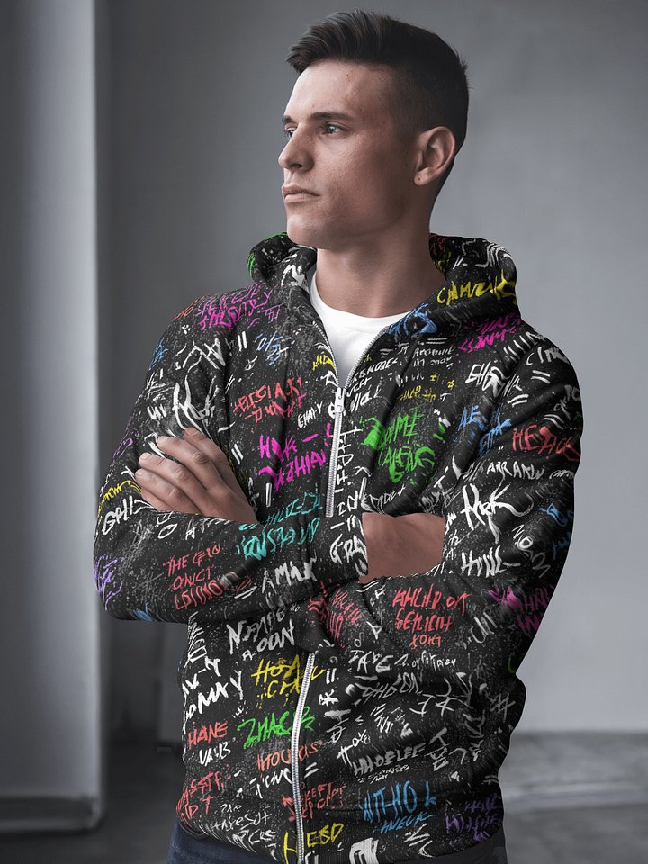 PSYCHO – Thought Loop – Zip Hoodie product image (2)
