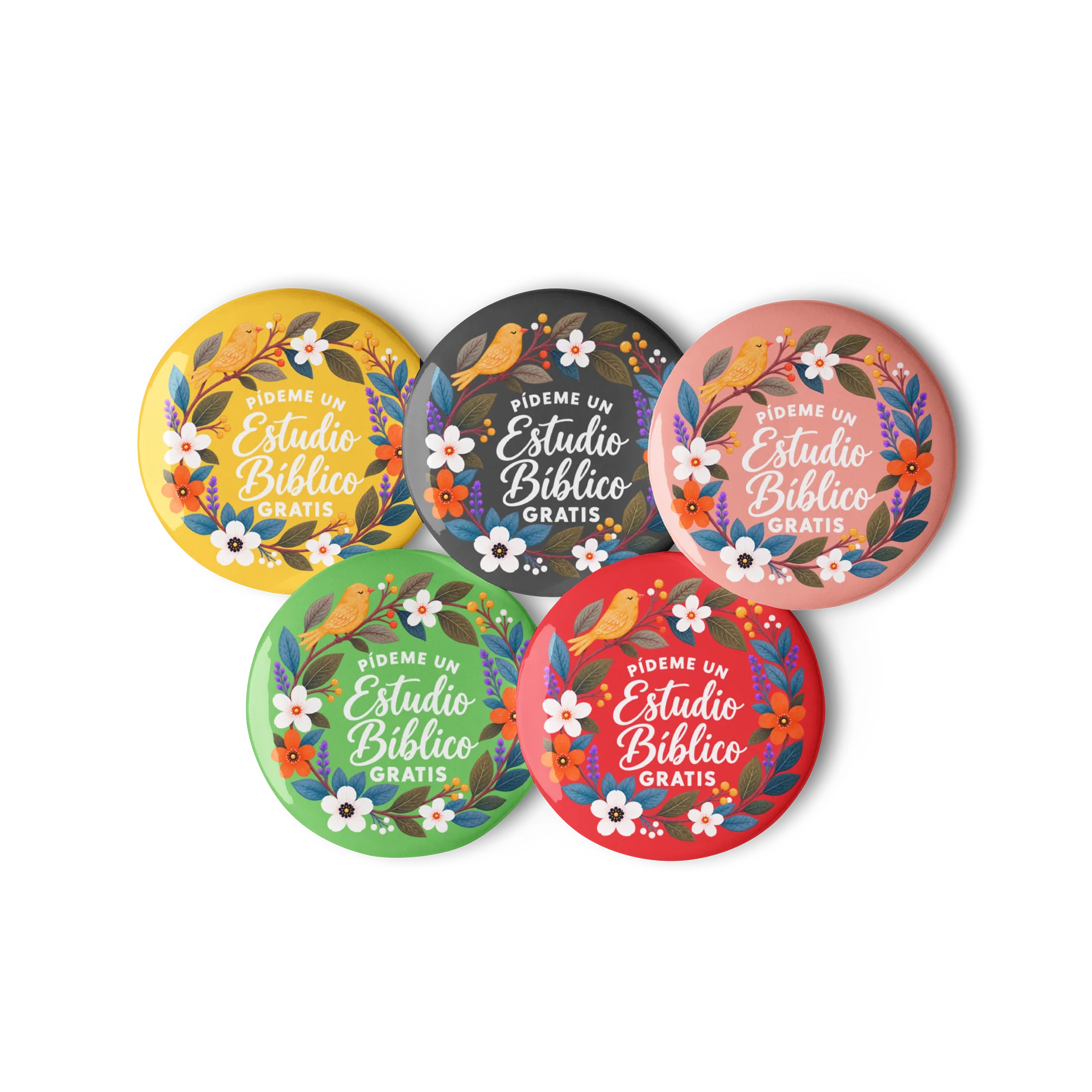 Pídeme un Estudio Bíblico Gratis Pin Set product image (1)