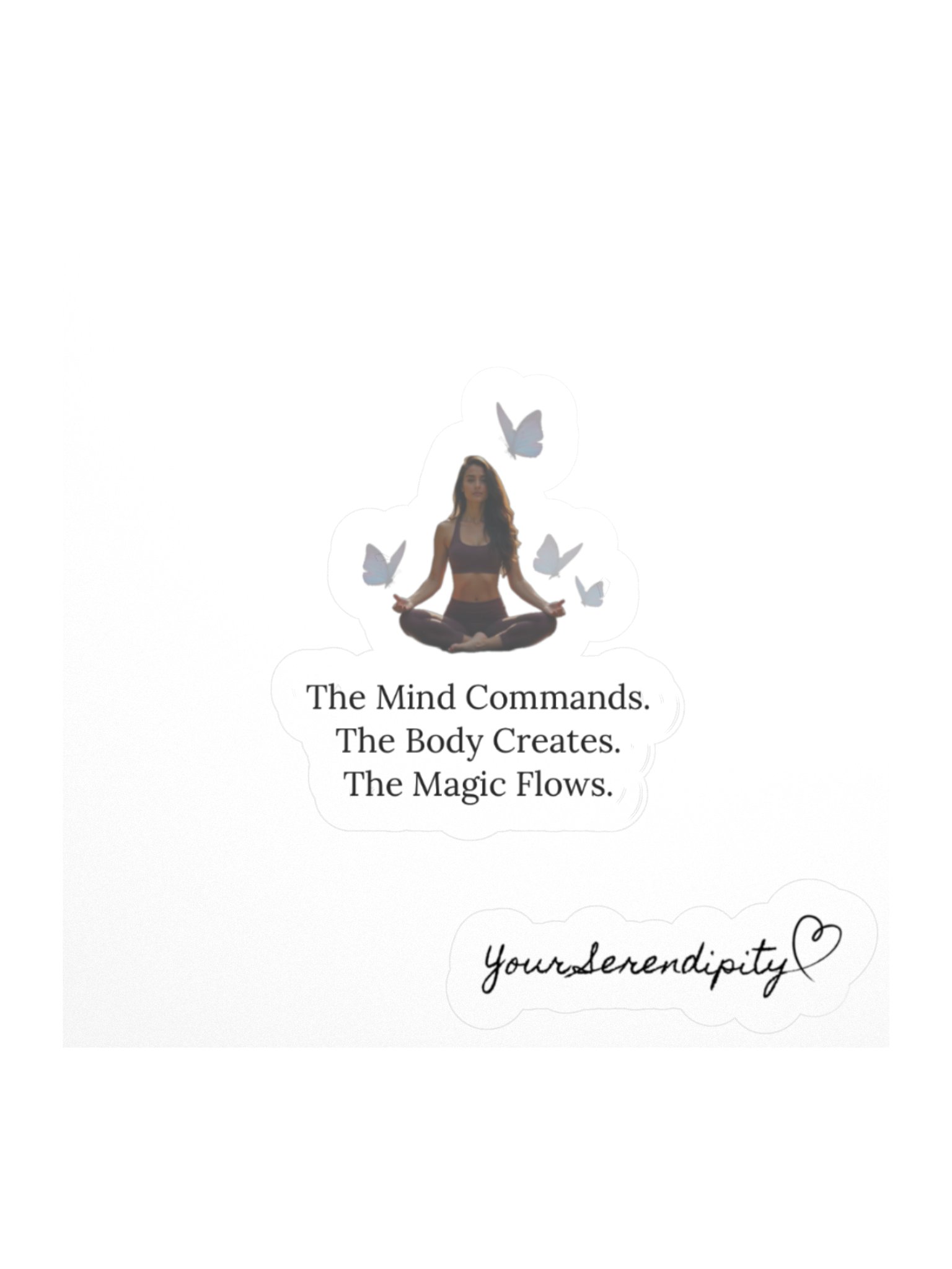 Your Serendipity - Magic Flows sticker product image (1)
