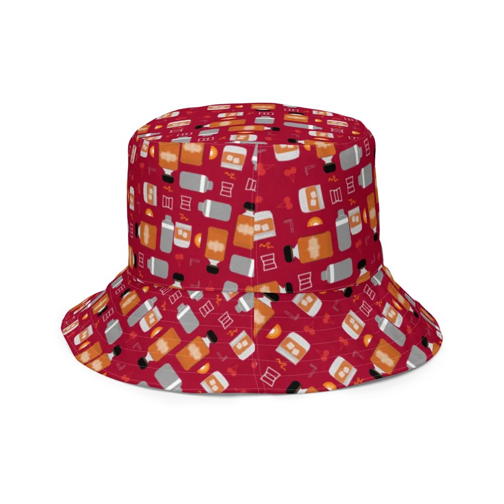 Bourbon Pattern Reversible Bucket Hat product image (11)