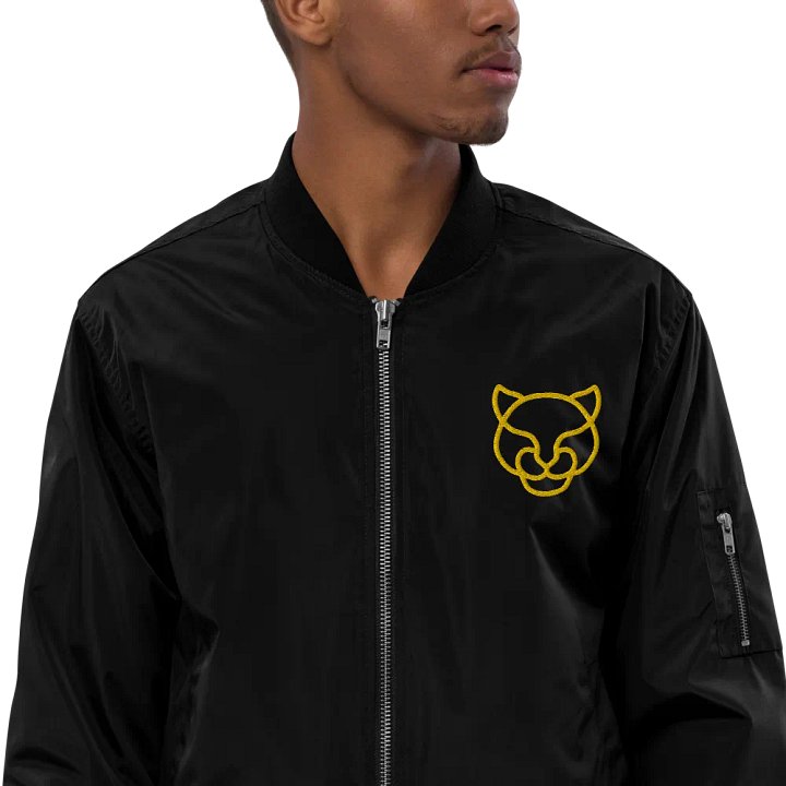Gold Panther Bomber Jacket product image (2)