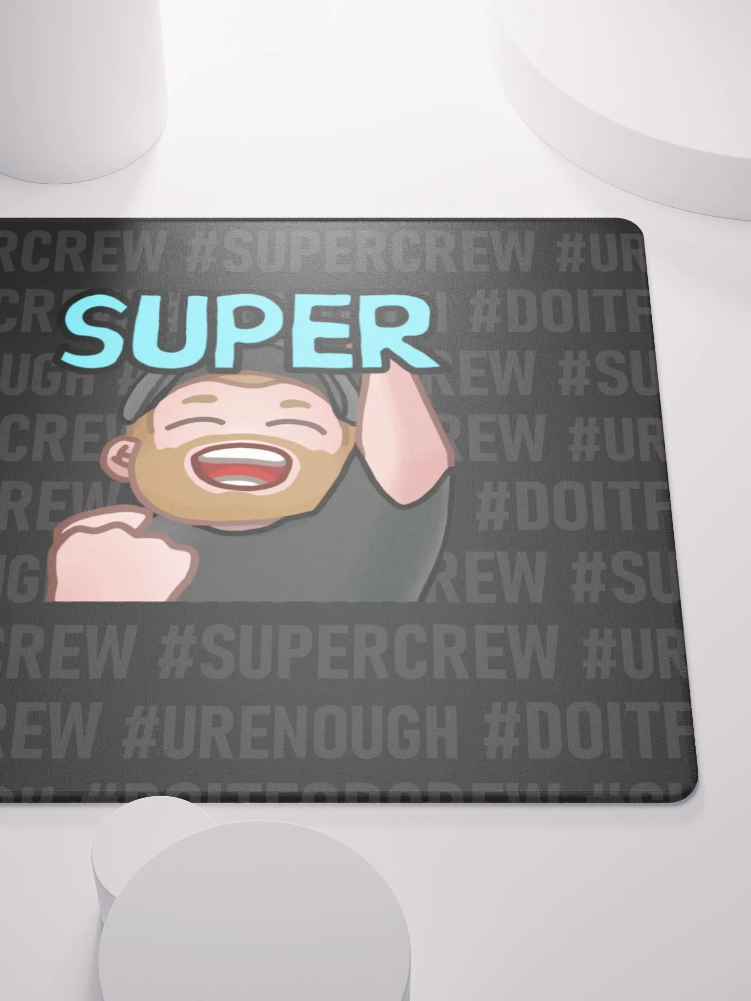 #DOITFORCREW - Gaming Mouse Pad - Black product image (5)