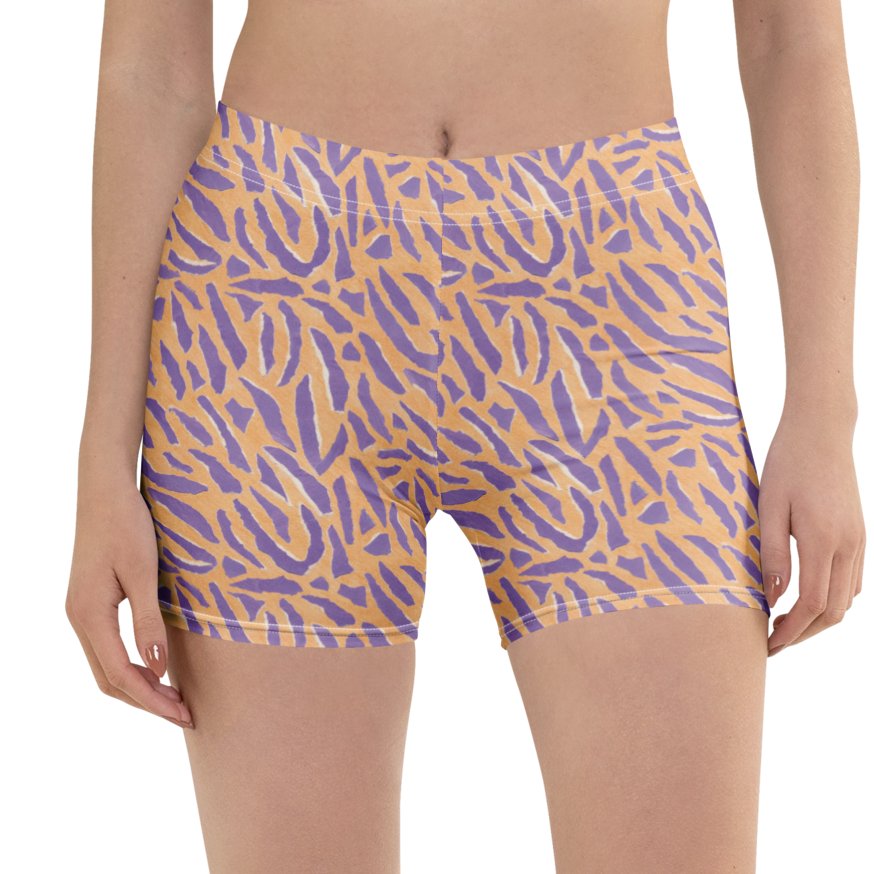 "Animal Stripe" Print Shorts product image (4)