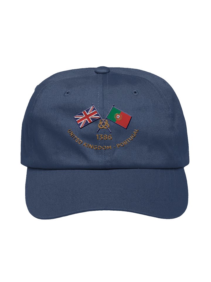 The Anglo-Alliance Navigator Cap | 1386 Special Edition - Navy Blue 🇵🇹 🇬🇧 product image (1)