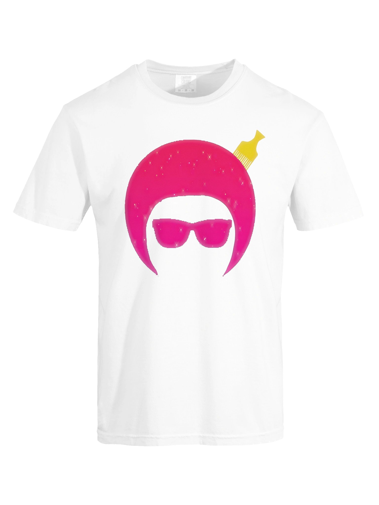 Pink Red Sparkle | Classic MystFro Graphic Tee product image (5)