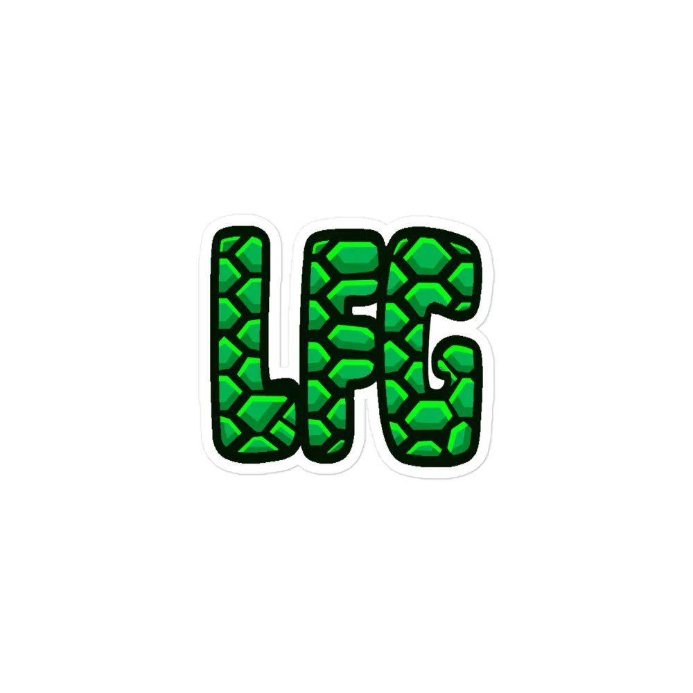LFG Die-Cut Magnet product image (1)