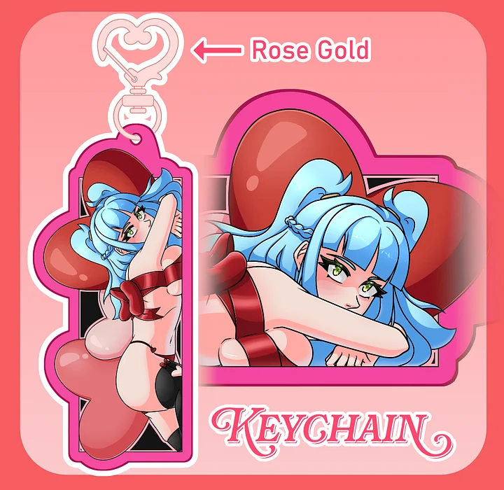 [PREORDER] Pink Valentine's Keychain - Spicy Ver [2025] product image (1)