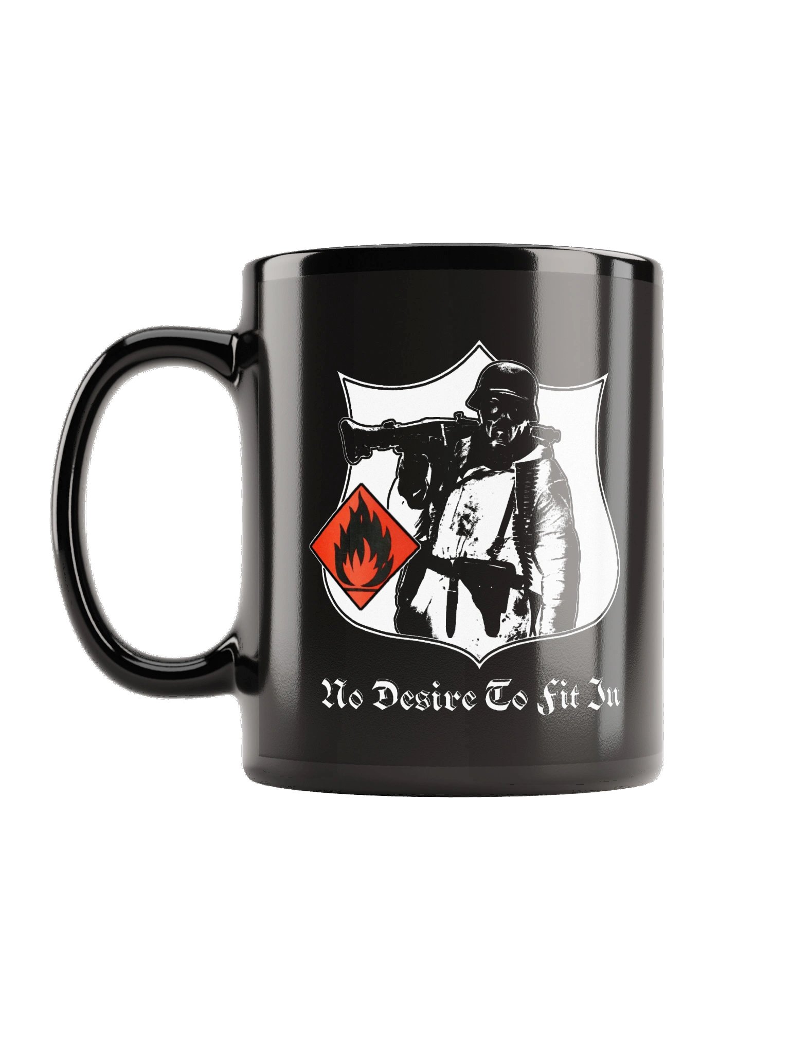 NO DESIRE TO FIT IN MUG product image (1)
