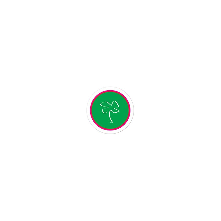 Lucky Clover Die-Cut Sticker product image (1)