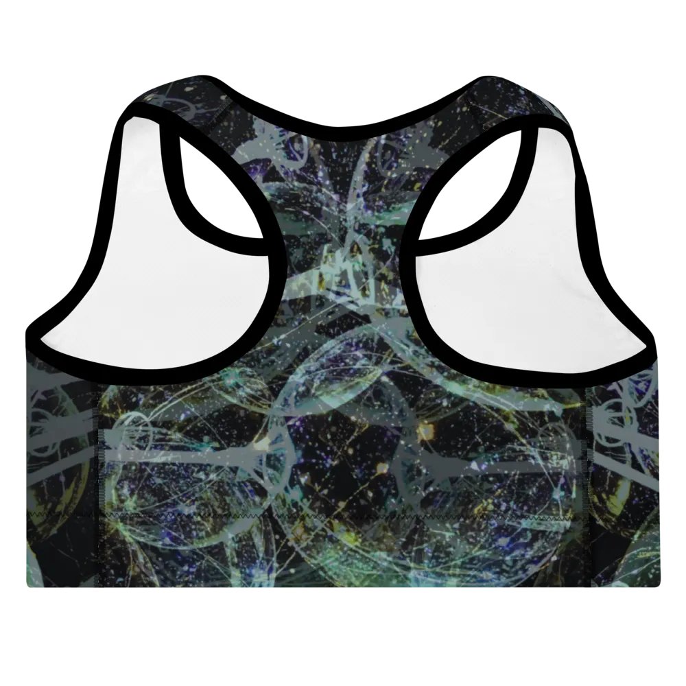 Luminous Reflection Sinister Clown Sports Bra product image (5)