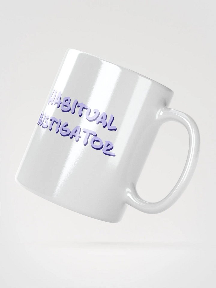 HABITUAL INSTIGATOR (lavender shadow design) mug product image (3)