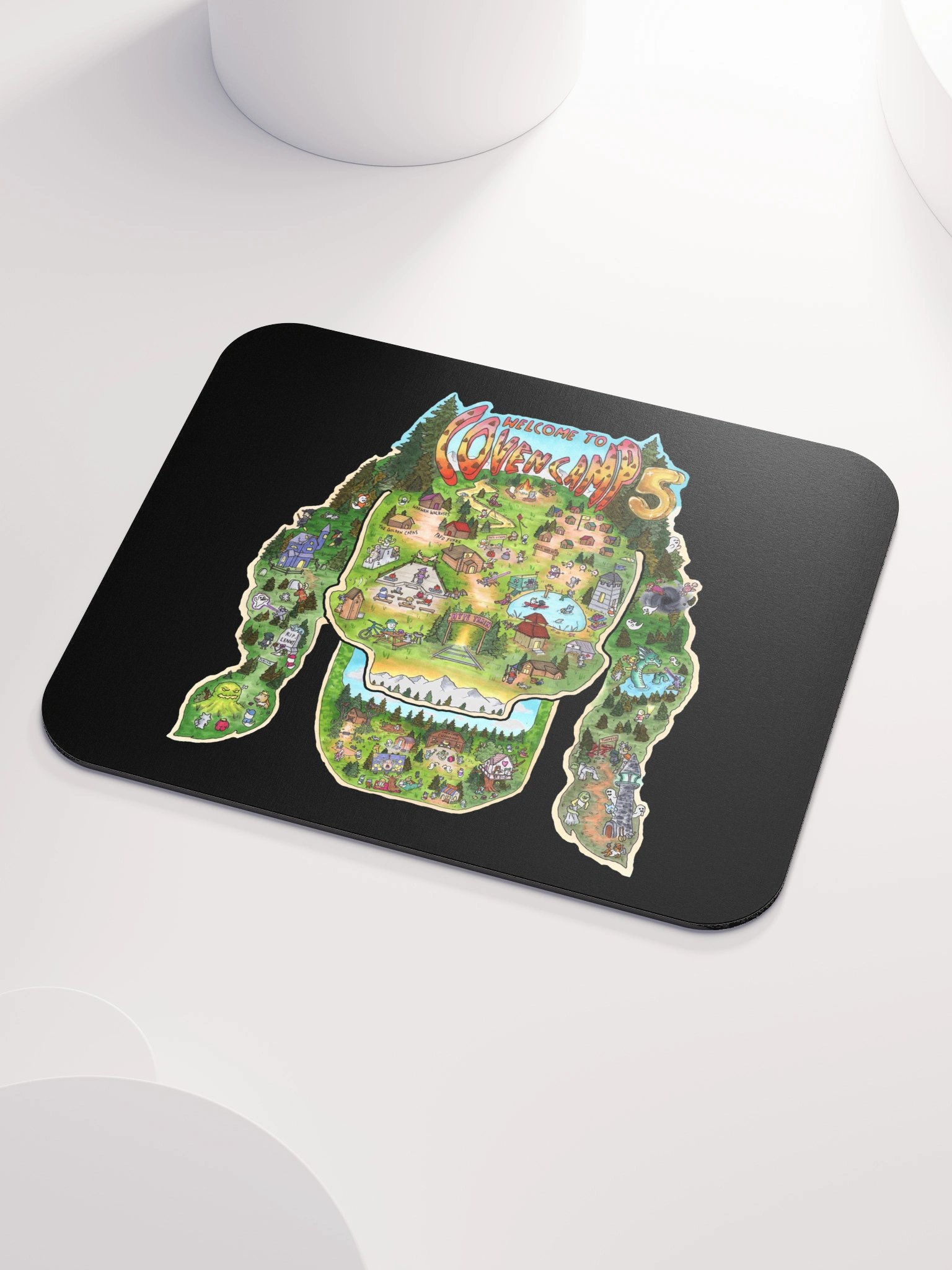 Coven Camp Map 26 Mousepad product image (3)