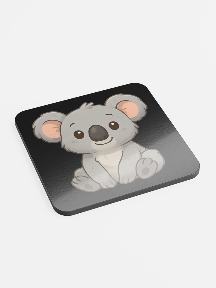 The Koalas Glossed Cork Coaster product image (2)