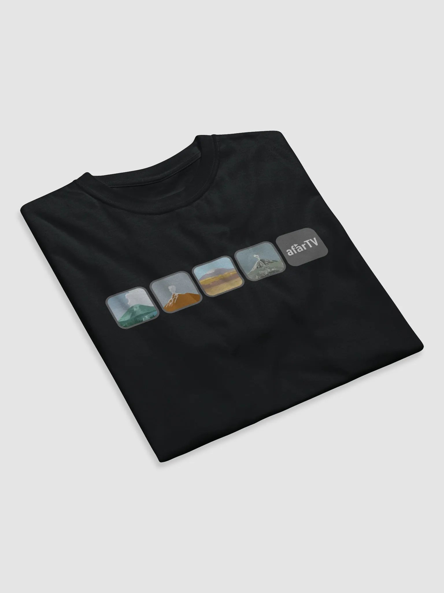 Erupting Volcanoes! Organic Cotton T-Shirt product image (4)