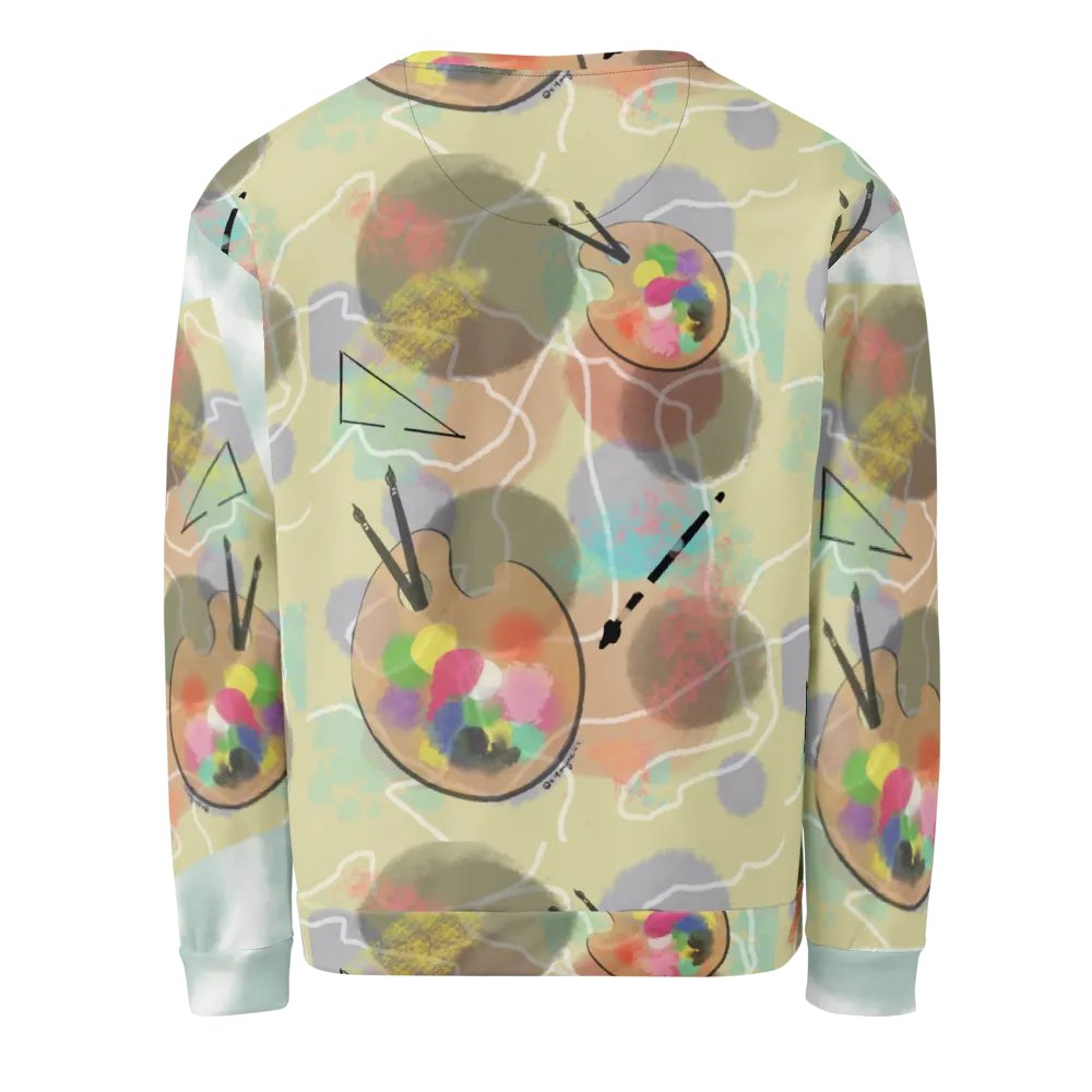 ScribbleWear 'Paint It Softly' Unisex Art Sweatshirt product image (2)