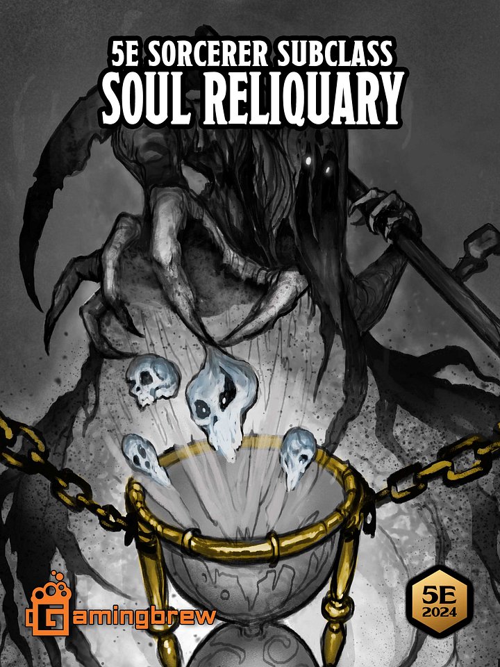 Soul Reliquary | 5.5E Sorcerer Subclass product image (1)