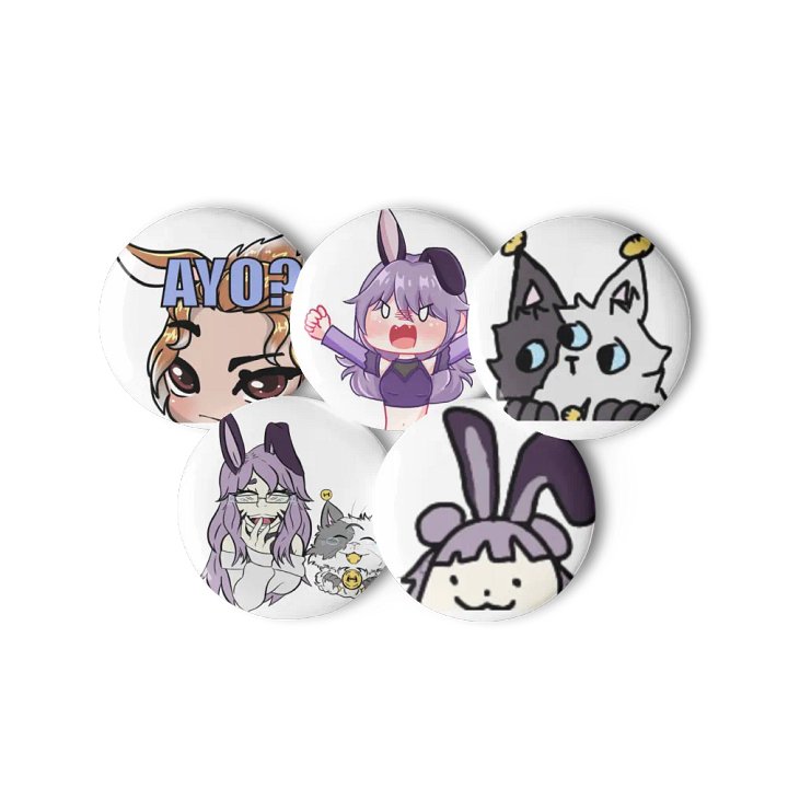 Yumi Emote Pin Set product image (3)