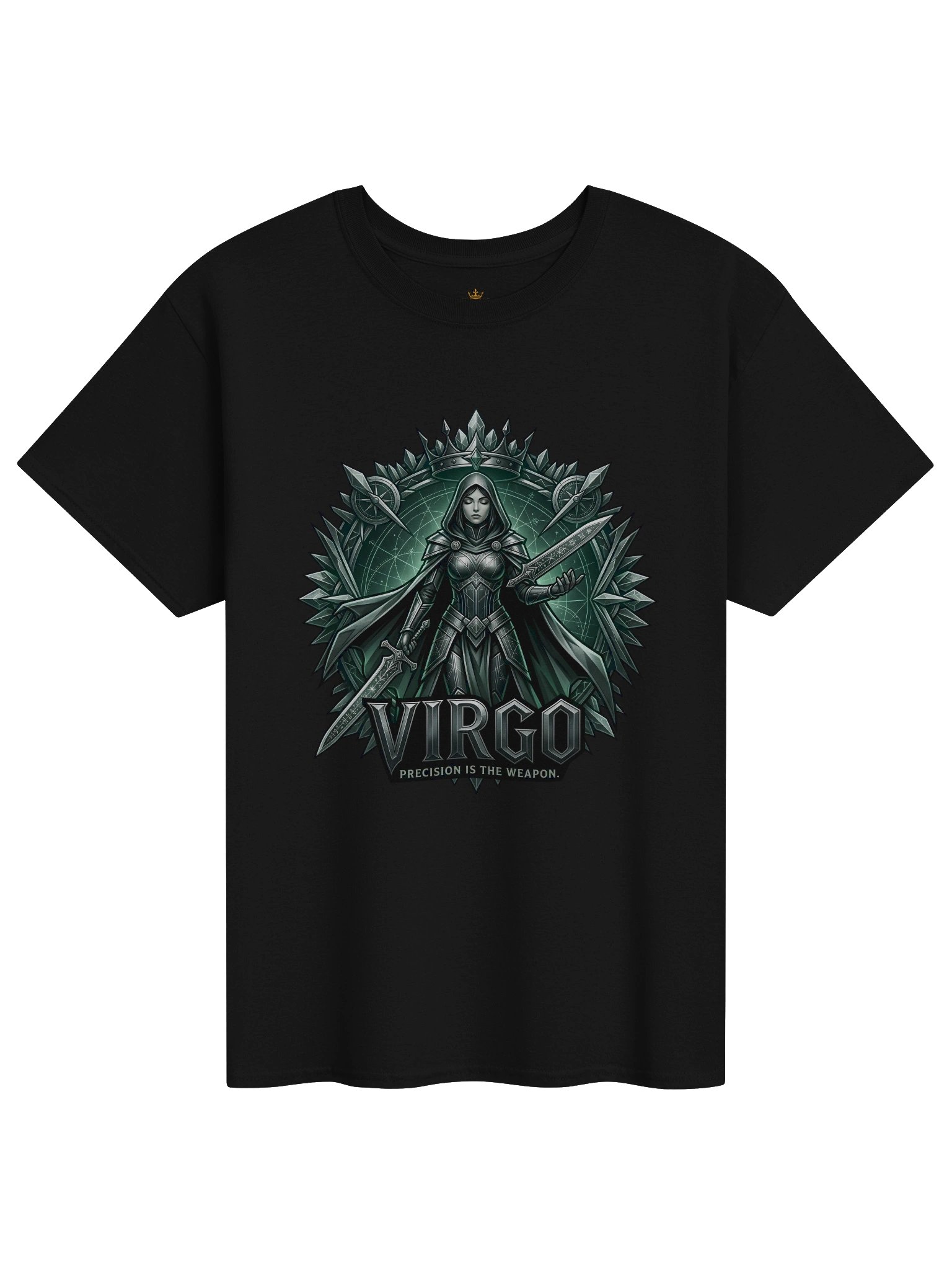 Virgo Zodiac Gothic Streetwear Graphic Tee product image (4)