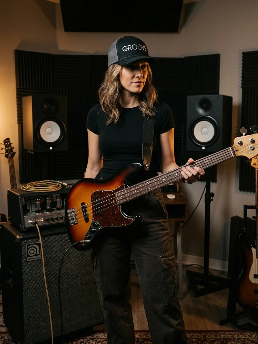 The Original GROOVE Pocket Bassist Trucker Hat product image (8)