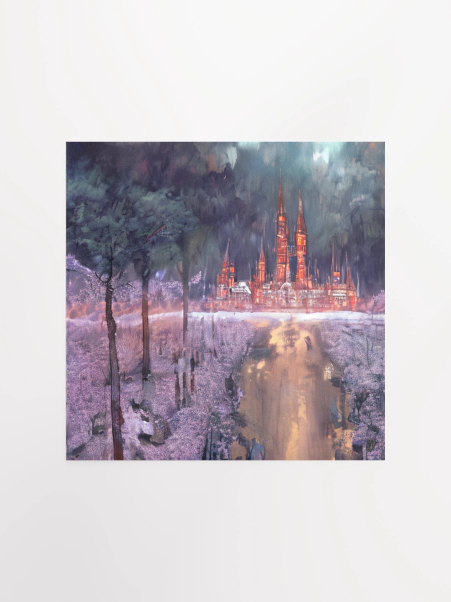 Enchanted Castle Illuminated Poster product image (2)
