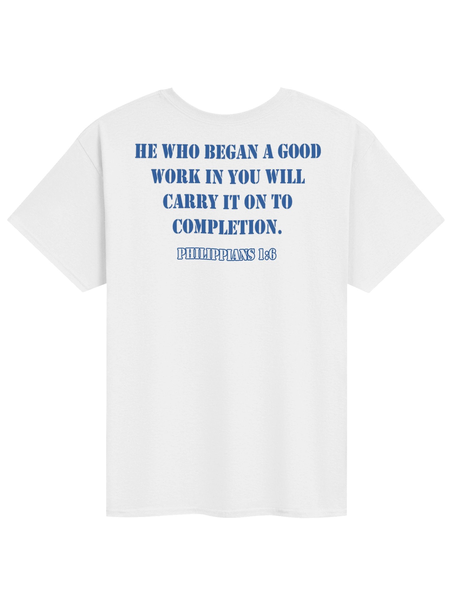 Rebuilt by Grace Blueprint Tee product image (2)