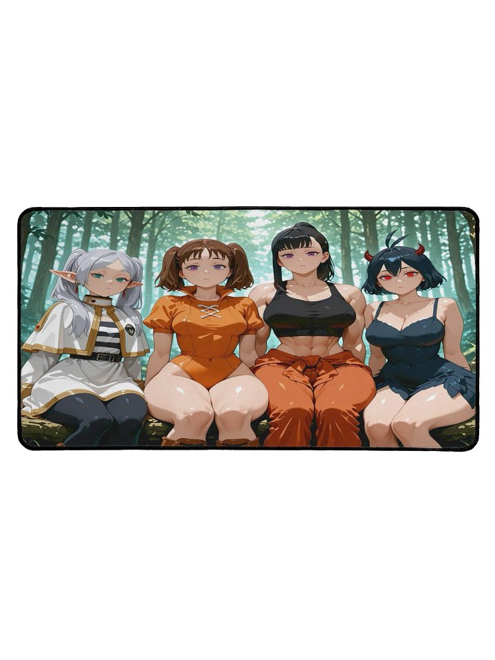 Forest Waifus Desk Mat product image (1)