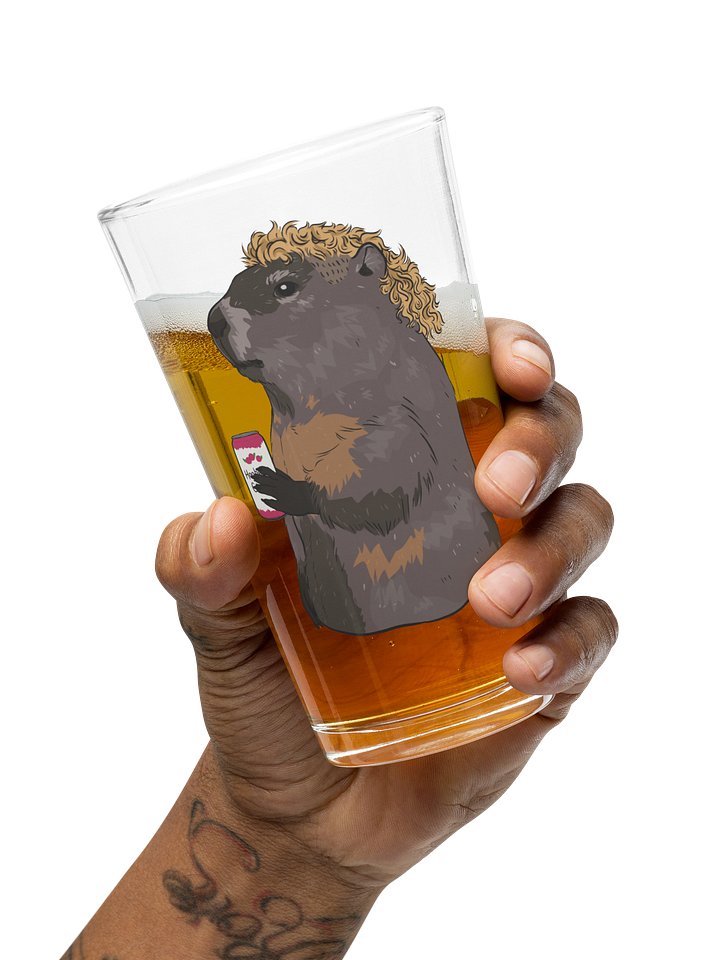 Hog n' Cider pint glass product image (1)