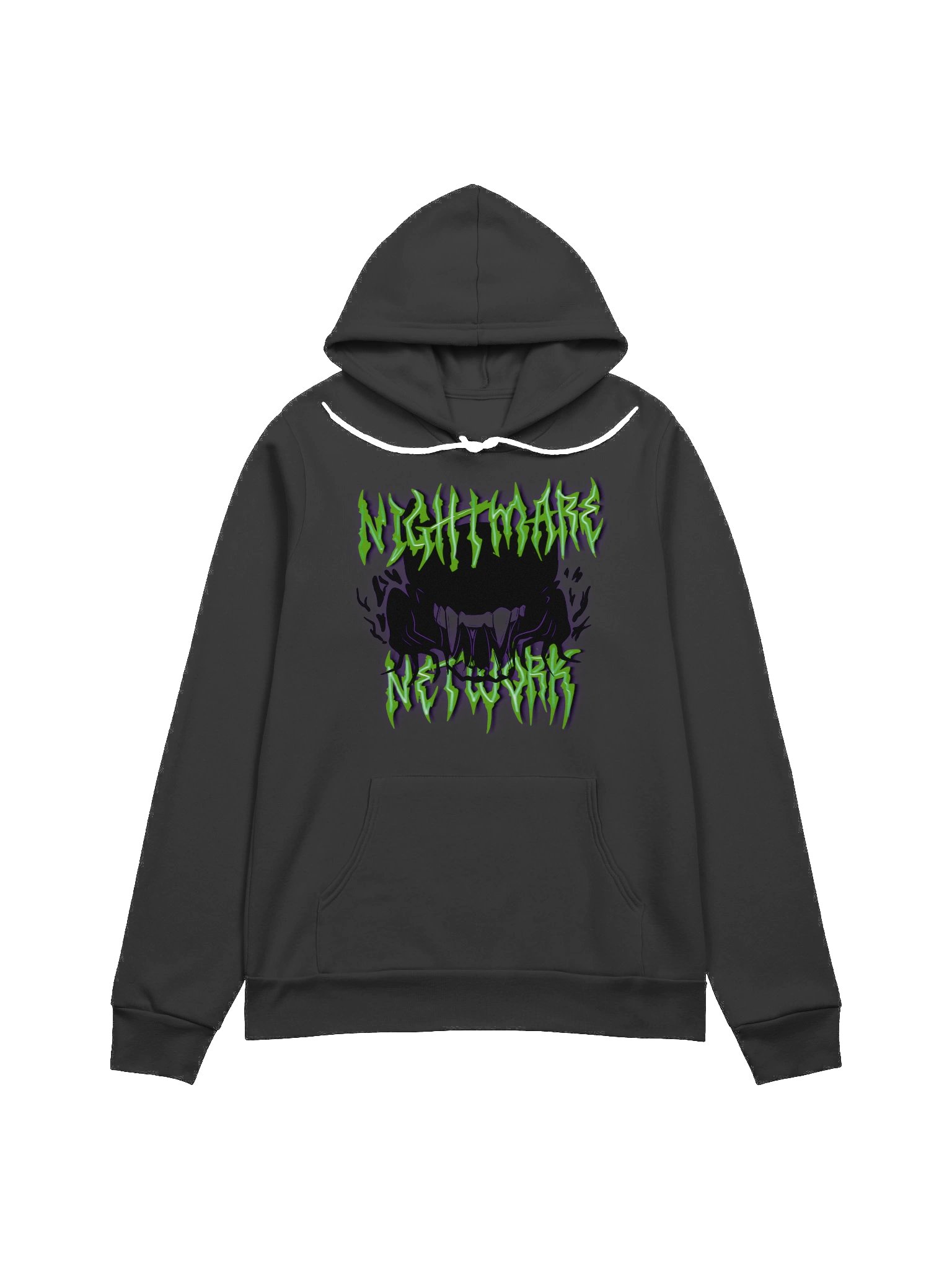Nightmare Maw Hoodie: Corruption Green product image (1)