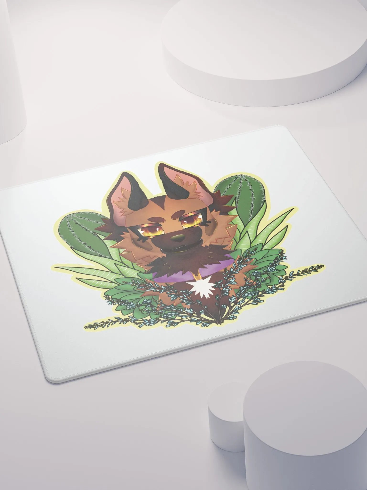 Succulent Malinois Mousepad product image (4)