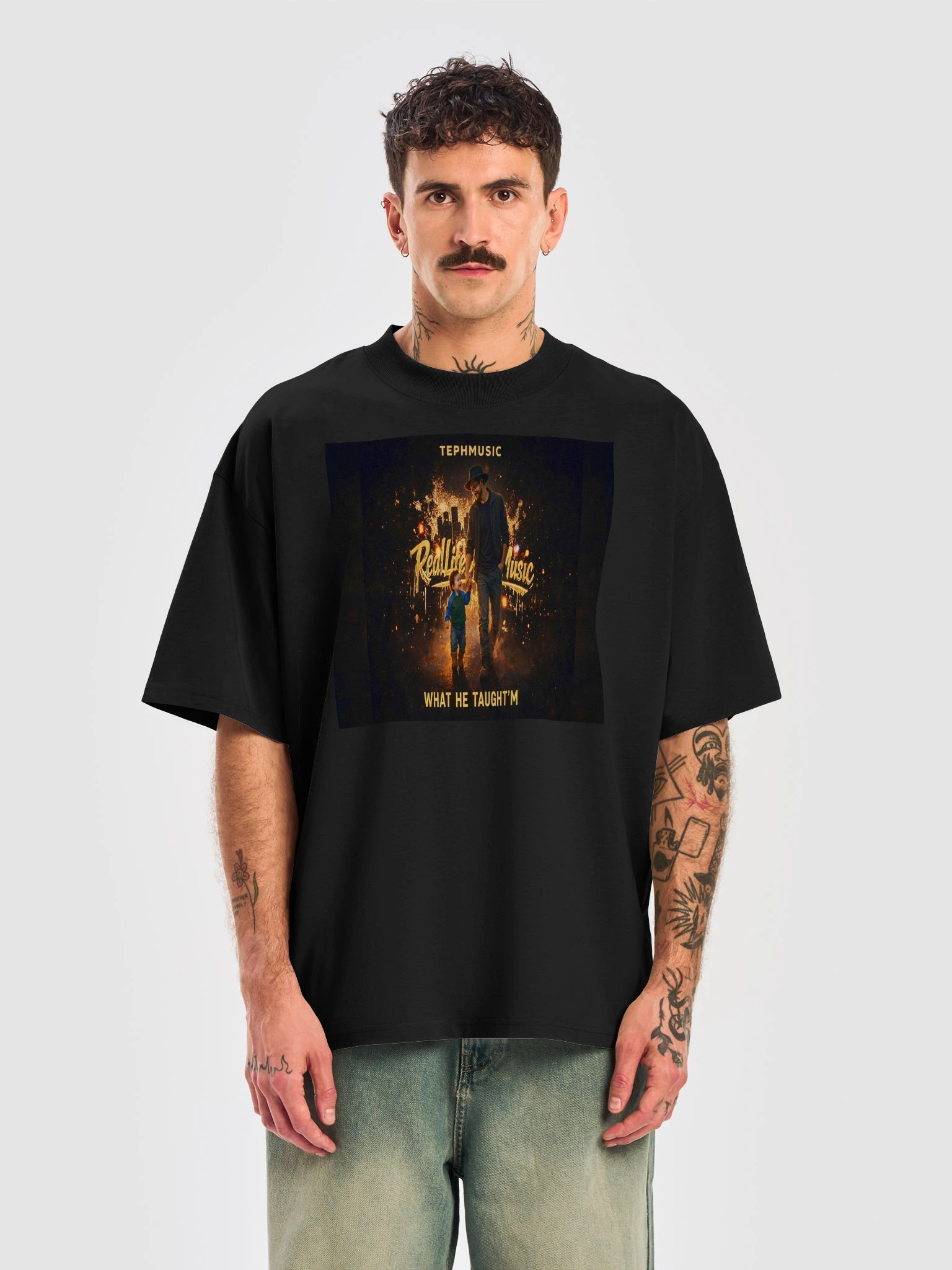 Tephmusic - What He Taught'm (Cover Tee) product image (5)