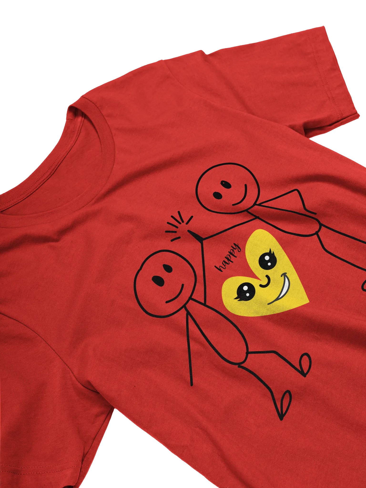 Happy Lightweight T-Shirt product image (3)