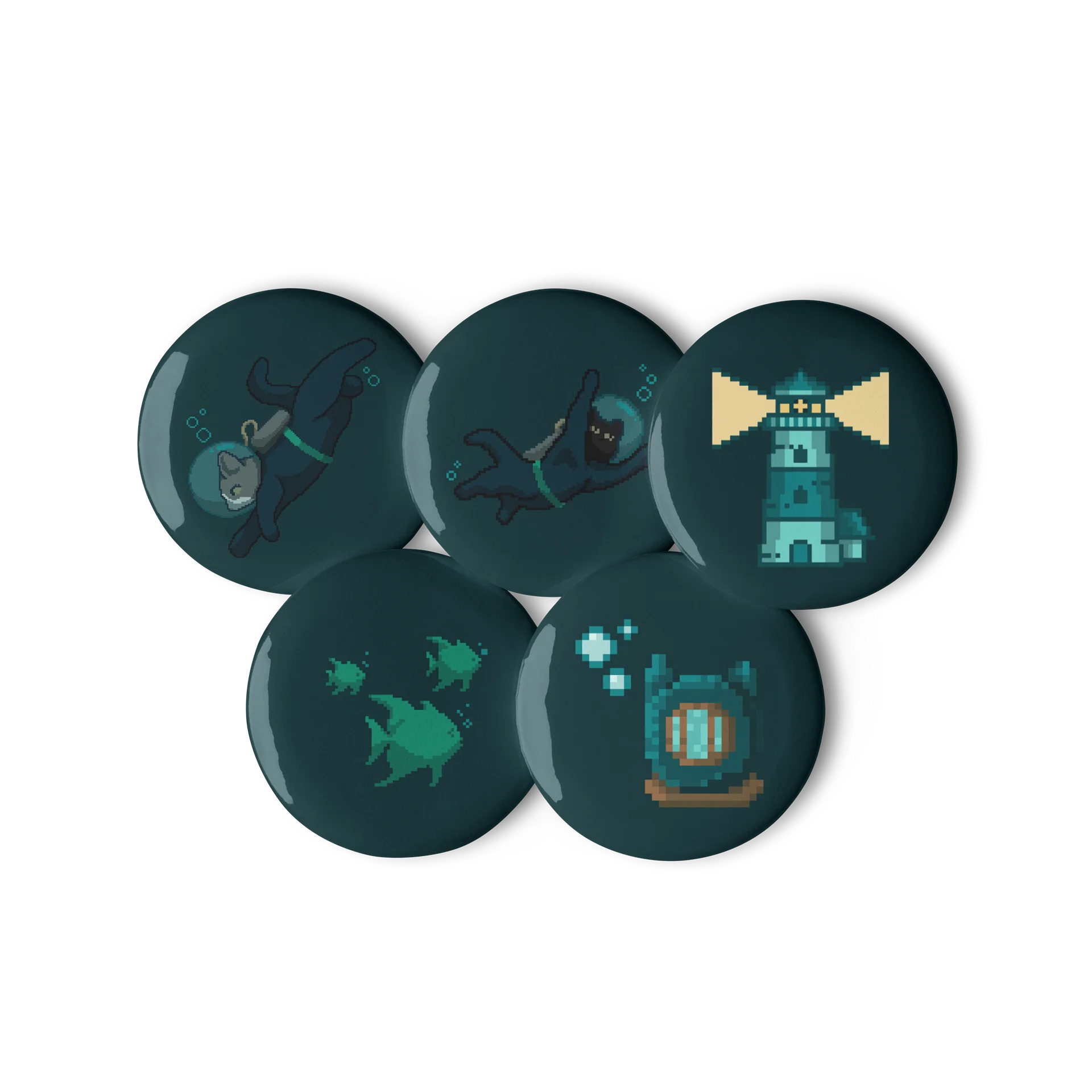 ｡° deep dive pin collection °｡ product image (3)
