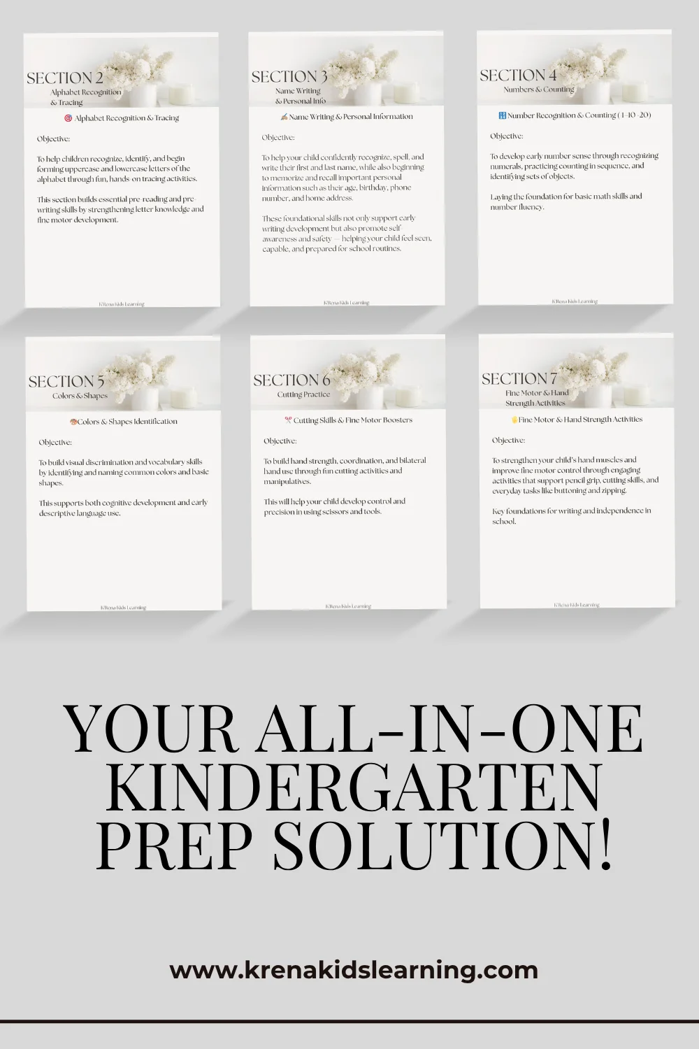 🏫 School Readiness Starter Pack product image (2)