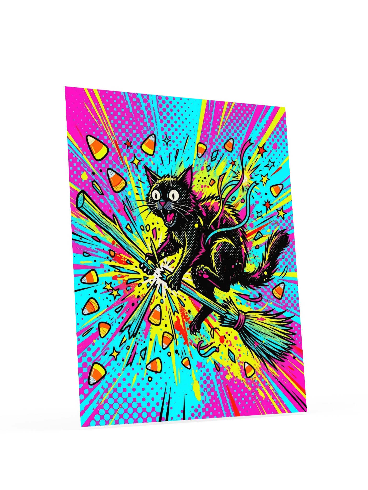Broom Crash Cat Poster product image (18)