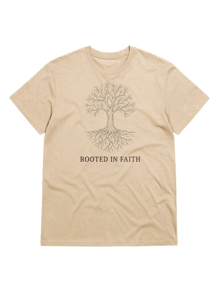 Rooted in Faith T-Shirt – Christian Faith Tee product image (1)