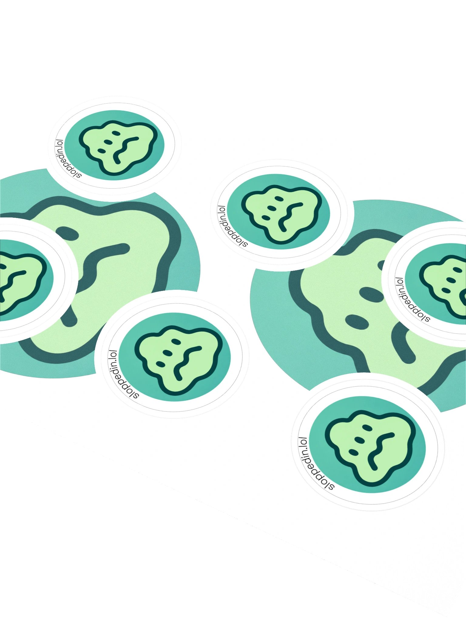 SloppedIn Sticker Sheet product image (2)