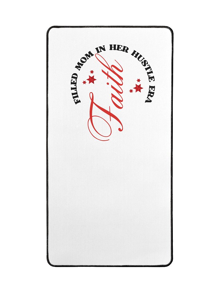 Faith filled Mom In Her Hustle Era | Christian desk matte product image (2)