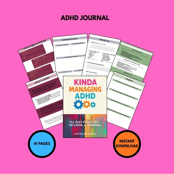 Digital ADHD Journal product image (1)
