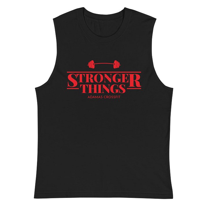 Stronger Things - Retro Crossfit Tank product image (2)
