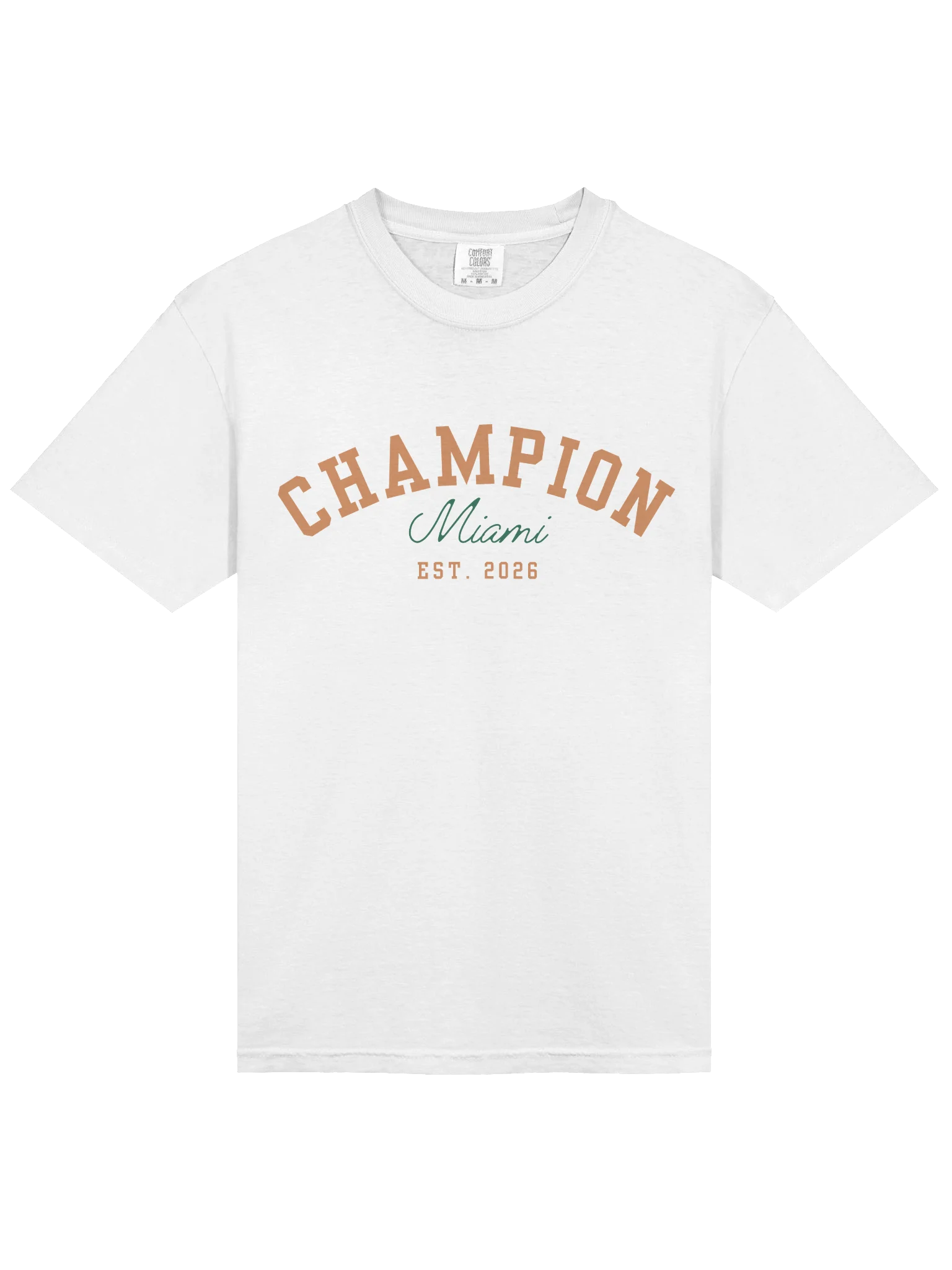 University of Miami Premium Heavyweight Crewneck T-Shirt product image (9)
