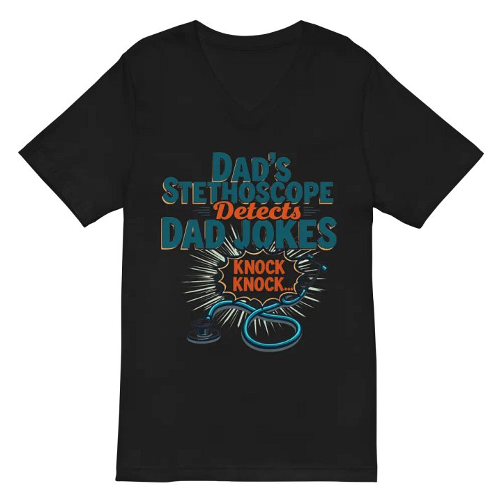 Dad's Stethoscope Knock Knock Tee product image (3)