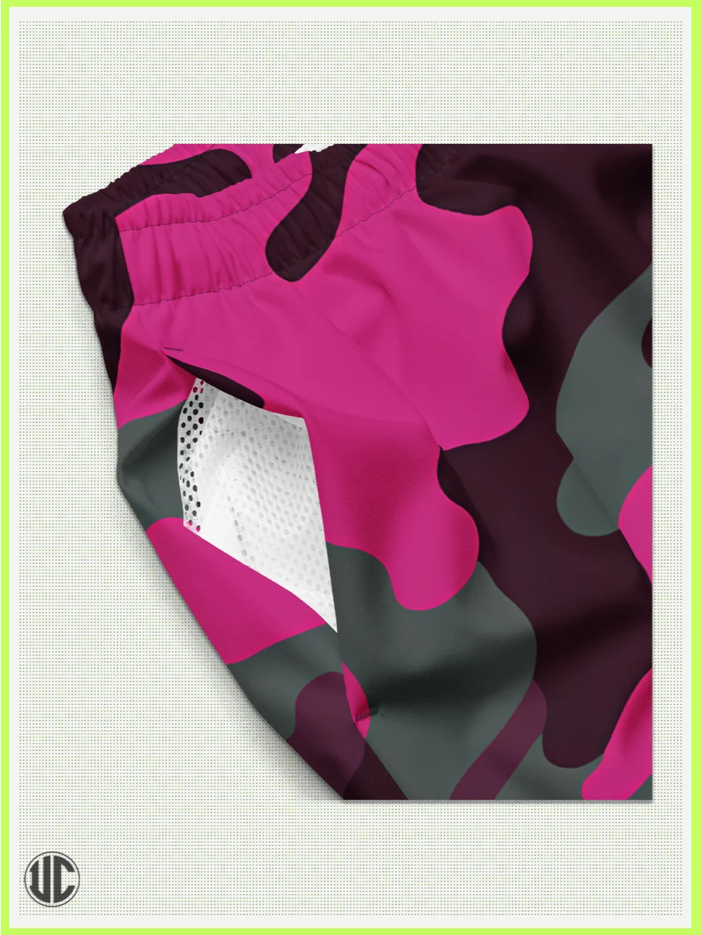 Savage Woodland Camo – Men’s Swim Trunks product image (2)