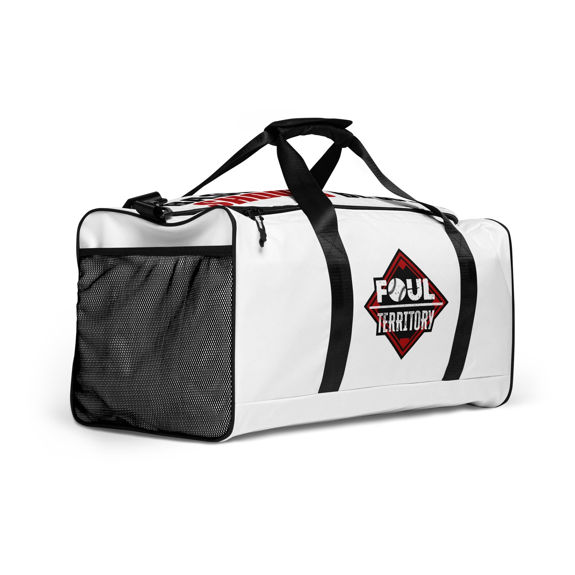 Foul Territory White Duffle Bag product image (4)