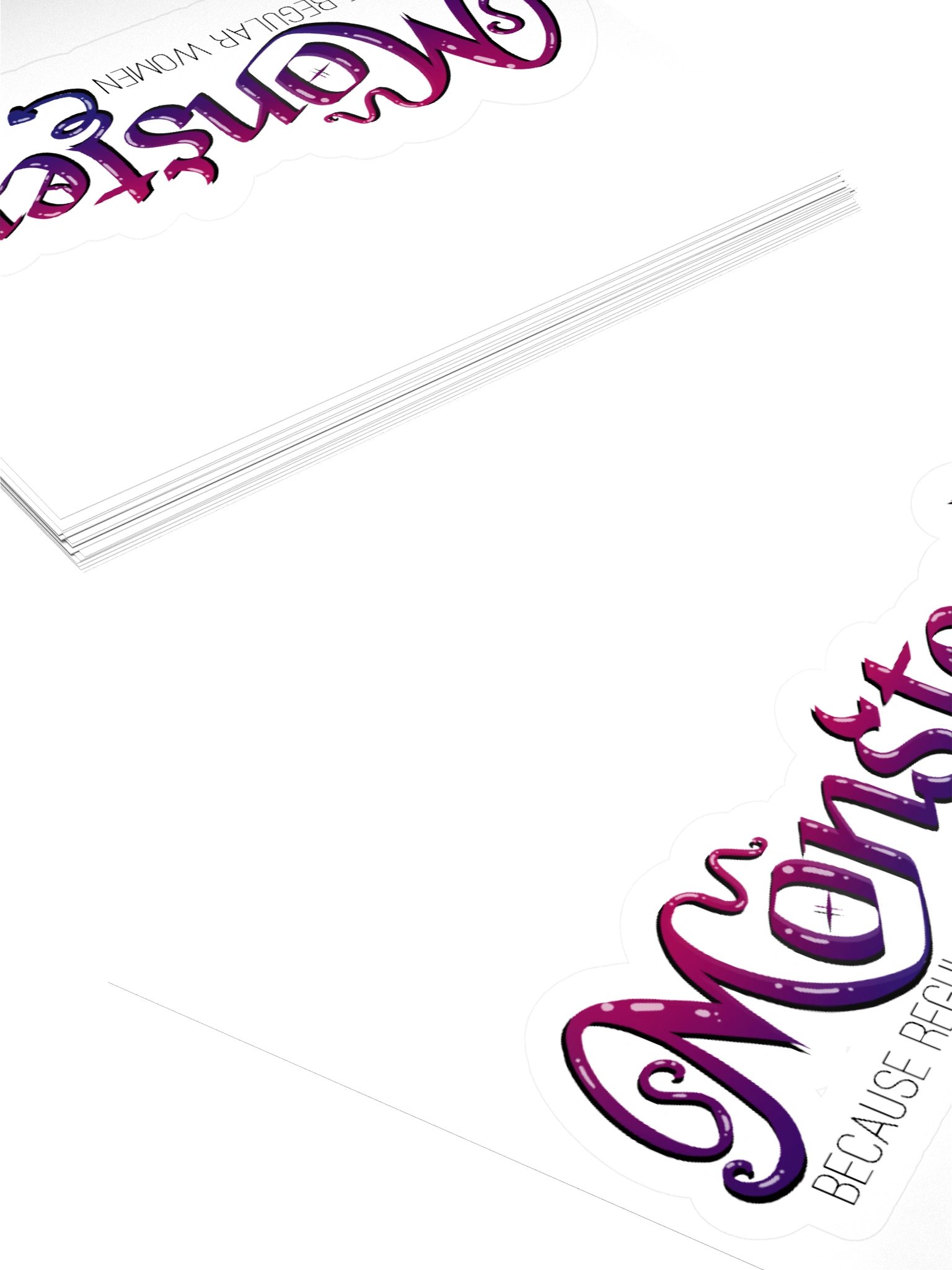 Monster "Women" Sticker product image (11)