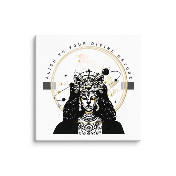 Align To Your Divine Nature Goddess Canvas product image (1)